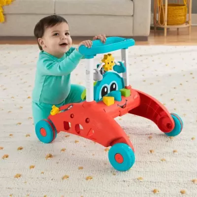 Trotteur Fisher-Price à 2 côtés - Rythme Stable et Régulier