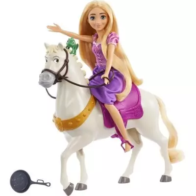 Coffret Disney Raiponce et Maximus - Poupée de Collection