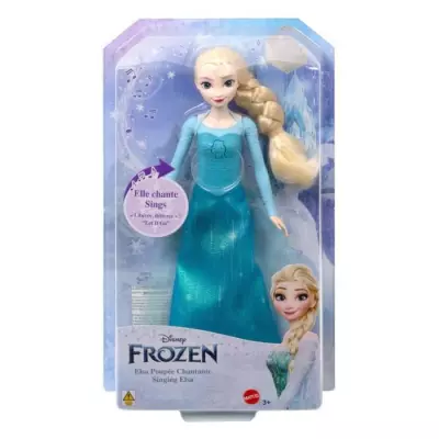 Poupée chantante La Reine des Neiges Elsa - Libérée, délivrée