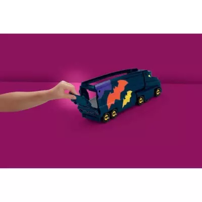 Camion Batwheels DC avec rampe, jeu de véhicules miniatures
