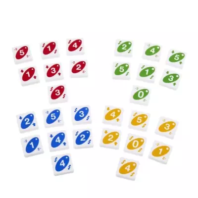 Jeu de société Mattel Games UNO-Quatro-Jeu pour soirée en famille - HPF82