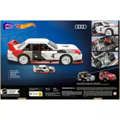 Assemblez la puissante Audi 90 Quattro IMSA GTO avec ce kit de construction de 973 pièces!