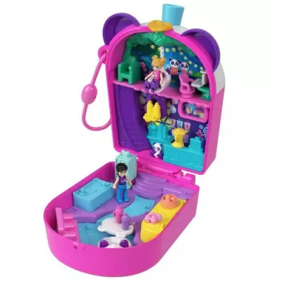 Polly Pocket: Coffret Panda Bubble Tea avec Mini-Figurines