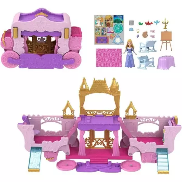 Disney Princess Princesses Disney – Coffret Transformation Carrosse en Château