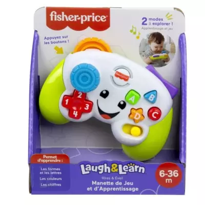 Fisher-Price Manette d'Apprentissage Rires et Éveil - Table Activité HXB63