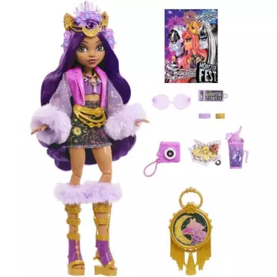 Monster High - Clawdeen Wolf prête pour le Monster Fest!