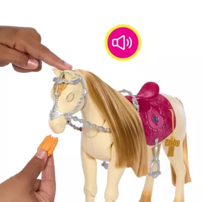 LES MYSTeRES DE BARBIE - A la Poursuite du Cheval Perdu Barbie et son cheval Tornade, HXJ42 - Dimensions colis: 39x33x10 cm LES MYSTeRES DE BARBIE - A la Poursuite du Cheval Perdu Barbie et son cheval Tornade, HXJ42 - Dimensions colis: 39x33x10 cm