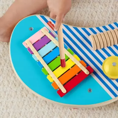 Fisher-Price – Table musicale en bois
