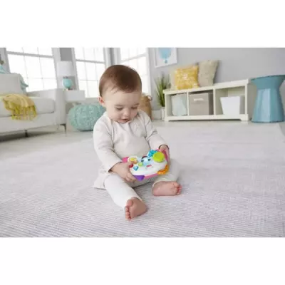 Fisher-Price Rires et Éveil HXY11 - Manette de jeu et d'apprentissage