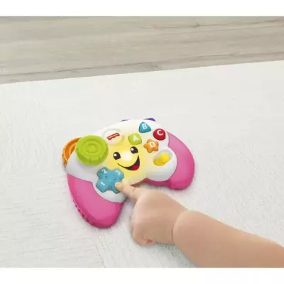 Fisher-Price Rires et Éveil HXY11 - Manette de jeu et d'apprentissage
