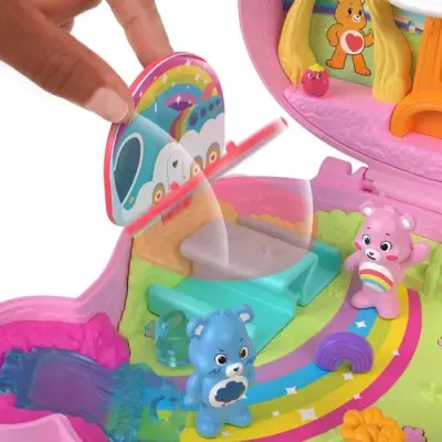 Coffret Polly Pocket Les Bisounours - Figurines et Accessoires Coffret Polly Pocket Les Bisounours - Figurines et Accessoires