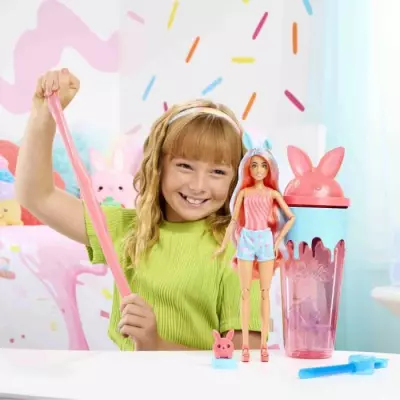 Découvrez le Barbie Pop Reveal Lapin & Accessoires - Série Shakes - 3 ans+ Découvrez le Barbie Pop Reveal Lapin & Accessoires - Série Shakes - 3 ans+