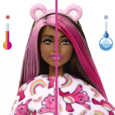 Poupée Barbie Cutie Reveal Bisounours Toucâlin Rose - 3 ans+ Poupée Barbie Cutie Reveal Bisounours Toucâlin Rose - 3 ans+