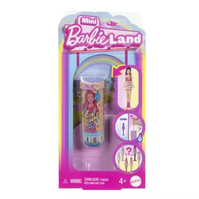 Découvre Mini-BarbieLand Color Reveal : une poupée de 3,8 cm !