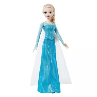 Poupée chantante La Reine des Neiges Elsa - 4 langues - 3 ans+