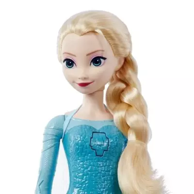 Poupée chantante La Reine des Neiges Elsa - 4 langues - 3 ans+