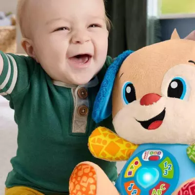 Peluche PUPPY EVEIL PROGRESSIF - Format compact Peluche PUPPY EVEIL PROGRESSIF - Format compact