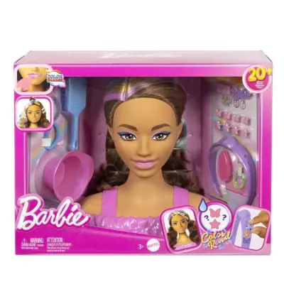TETE A COIFFER BRUNE - Poupée aux dimensions parfaites TETE A COIFFER BRUNE - Poupée aux dimensions parfaites