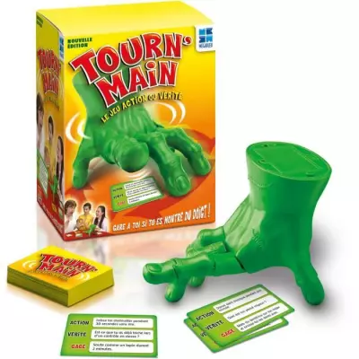 Découvrez le jeu de société MEGABLEU Tourn'Main - Fun et divertissant!