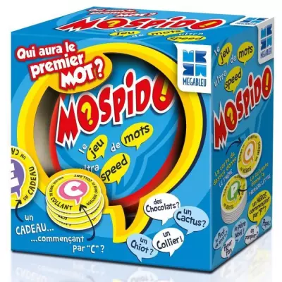 Jeux de Société MEGABLEU Mospido: Compact et Amusant Jeux de Société MEGABLEU Mospido: Compact et Amusant