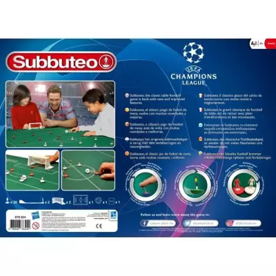 Subbuteo Champions League: Le jeu de plateau ultime en format compact Subbuteo Champions League: Le jeu de plateau ultime en format compact