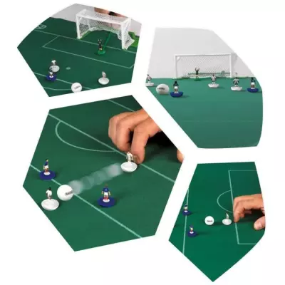 MEGABLEU Jeu Officiel Subbuteo Équipe de France FFF - Dimensions Pratiques