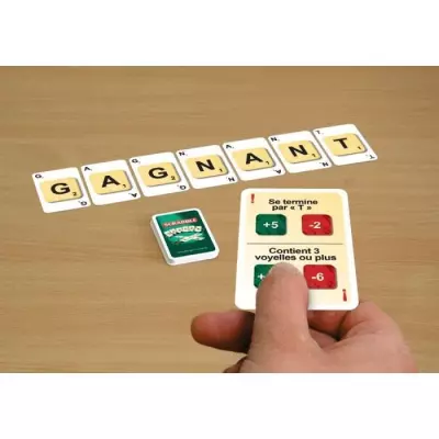 Scrable cartes - 3 jeux en 1 pour des heures de fun - MEGABLEU