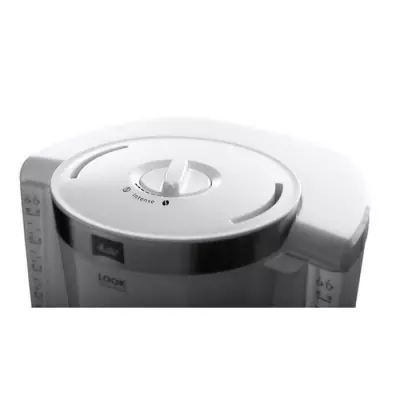 Cafetière MELITTA LOOK IV 1011-01 - 15 tasses - Filtre - Blanc Cafetière MELITTA LOOK IV 1011-01 - 15 tasses - Filtre - Blanc