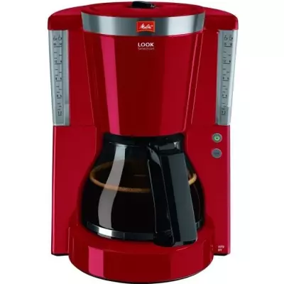 Cafetière filtre MELITTA Look IV Selection - Rouge - 15 tasses Cafetière filtre MELITTA Look IV Selection - Rouge - 15 tasses