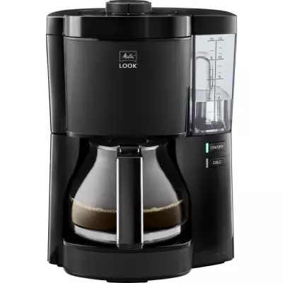 Cafetière Melitta Look V Glass 1025-02 - Design Noir