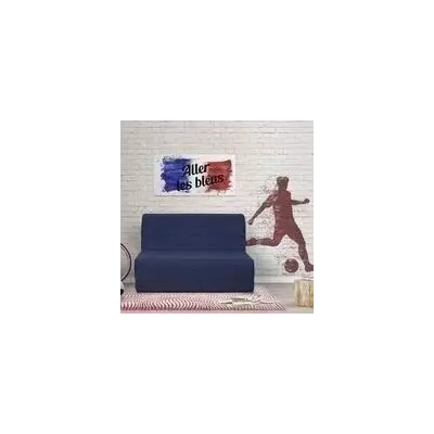 Banquette BZ 140x190 Bleu Marine - MELISSA: Plus Responsable, Made in France
