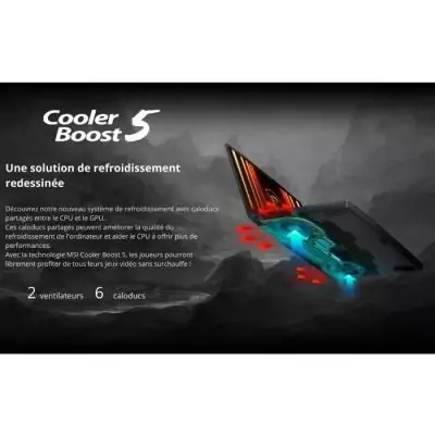 PC Portable Gamer MSI Katana 15 HX B14WGK-818XFR - Performances ultimes - 15.6" FHD 144 Hz - i7 14650HX - RTX5070 - 32Go DDR5 - 