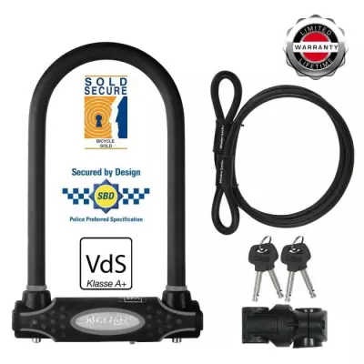 Antivol U avec Câble MASTER LOCK - Sécurité compacte et efficace