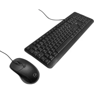 Ensemble Clavier et Souris Noir - Compact et Ergonomique