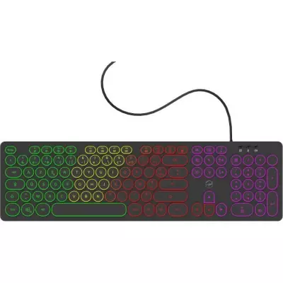 Clavier filaire RGB - MOBILITY LAB ML306858 - Touches rondes