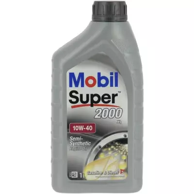 Bidon d'huile de moteur MOBIL S2000 10W40 - 1 L - 4 saisons