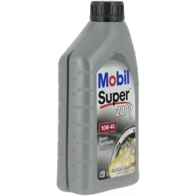 Bidon d'huile de moteur MOBIL S2000 10W40 - 1 L - 4 saisons