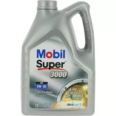 Bidon huile moteur Mobil S3000 5W30 XE - 5L - 4 saisons