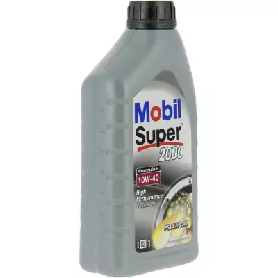 Bidon huile moteur MOBIL S2000 10W40 Formula-P - 1 L - 4 saisons