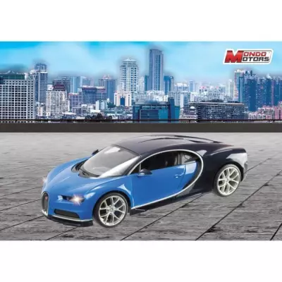 Voiture radiocommandée Bugatti Chiron 1:14 avec effets lumineux - Modèle aléatoire