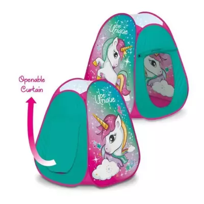 Tente pop-up Licorne pour enfants - Facile à monter