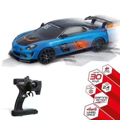 Voiture radiocommandée Alpine A110 GT4 R/C 1:10 eme - Performance et puissance assurées