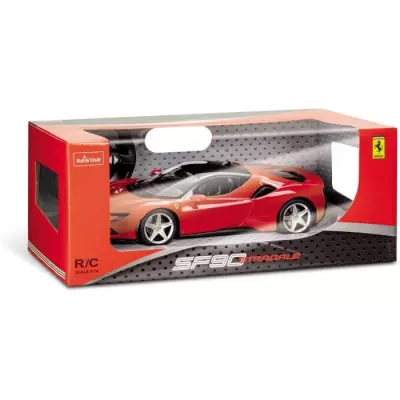 Véhicule radiocommandé Ferrari SF90 Stradale - Effets lumineux - Échelle 1:14