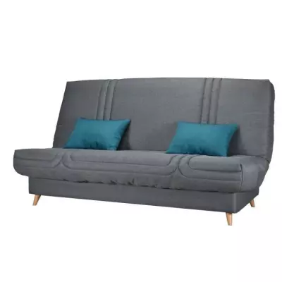 Canapé clic-clac 3 places anthracite Made in France