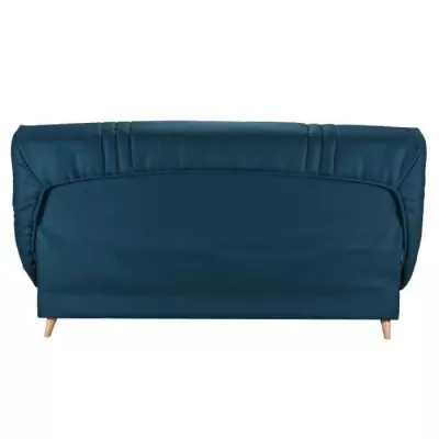 Canapé Clic Clac 3 places Bleu - Made in France - Confort BULTEX - MONA