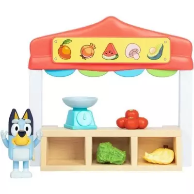 Figurines Bluey Le Marché: Univers Miniature - Garage Miniature