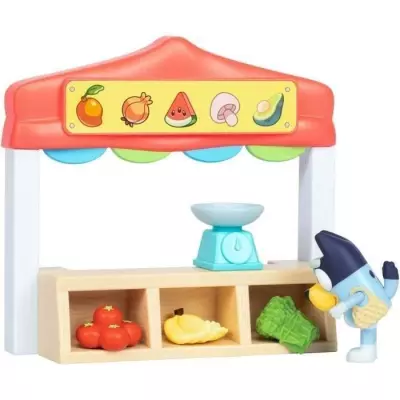Figurines Bluey Le Marché: Univers Miniature - Garage Miniature