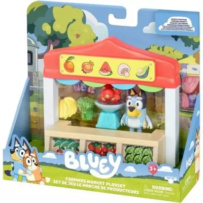 Figurines Bluey Le Marché: Univers Miniature - Garage Miniature