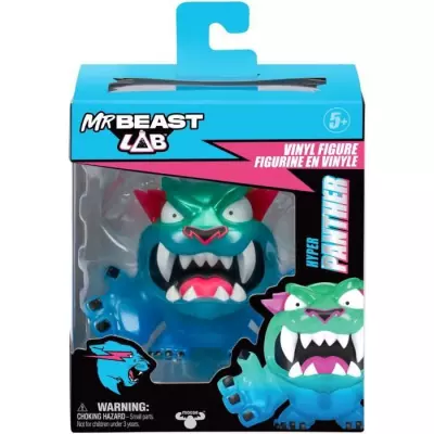 Figurine Vinyle MOOSE TOYS Panthère Camo Mr. Beast Lab - 8,8 cm
