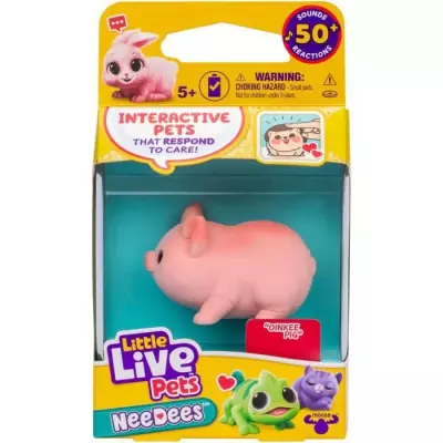 Peluche interactive Lil' Needees - Moose Toys